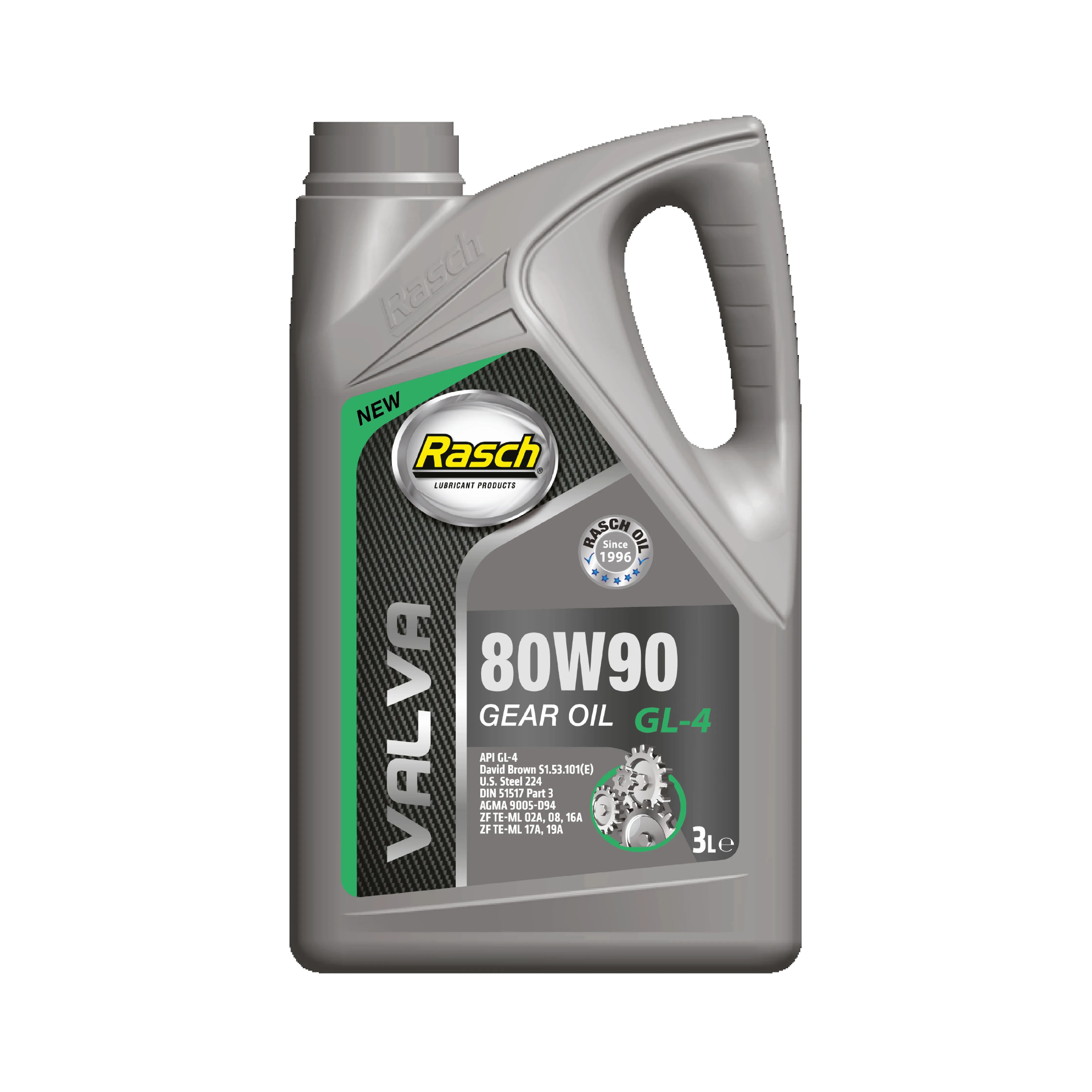 RASCH VALVA GEAR OIL 80W90 GL-4