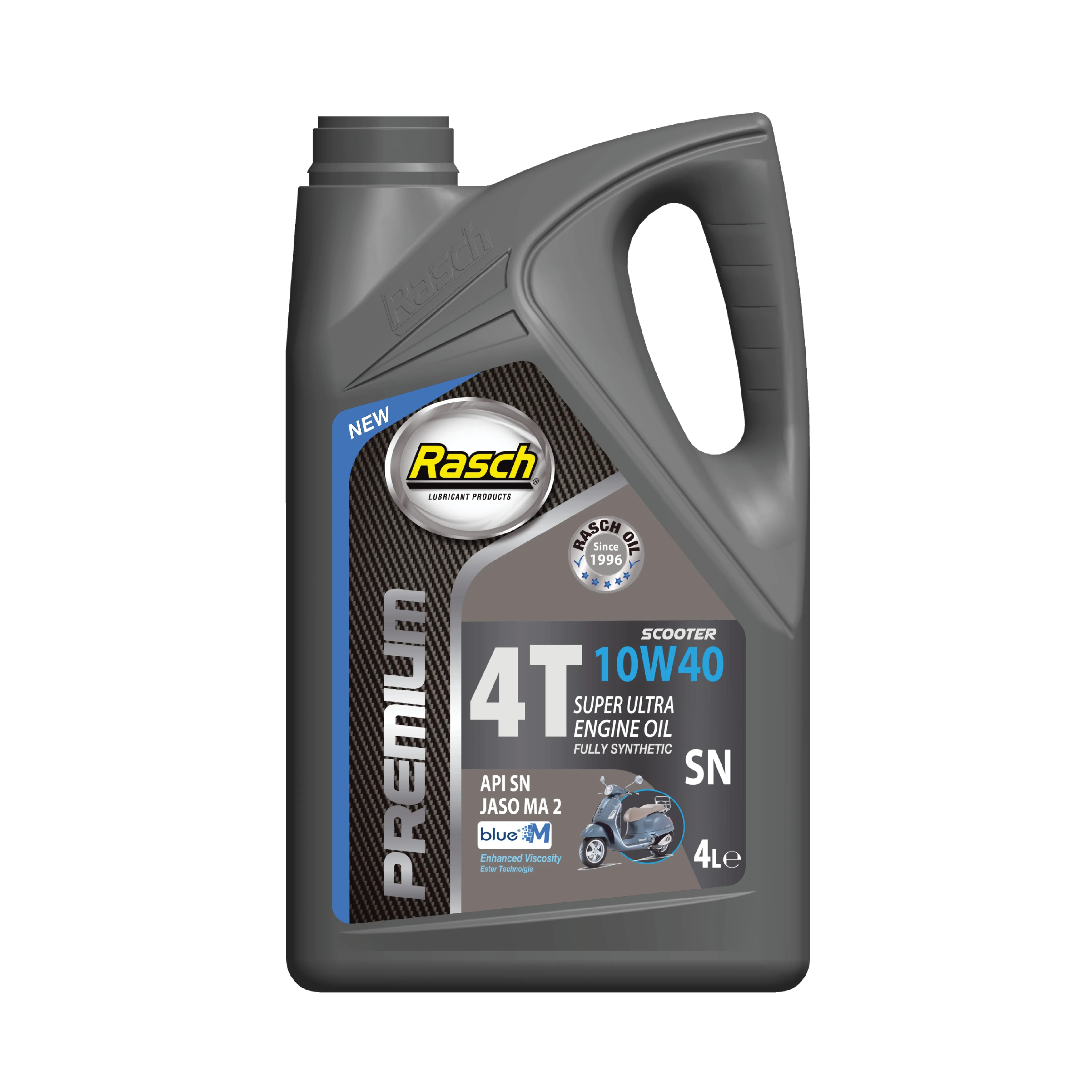 RASCH KORAL 4T 10W40 SN SCOOTER  Blue-M