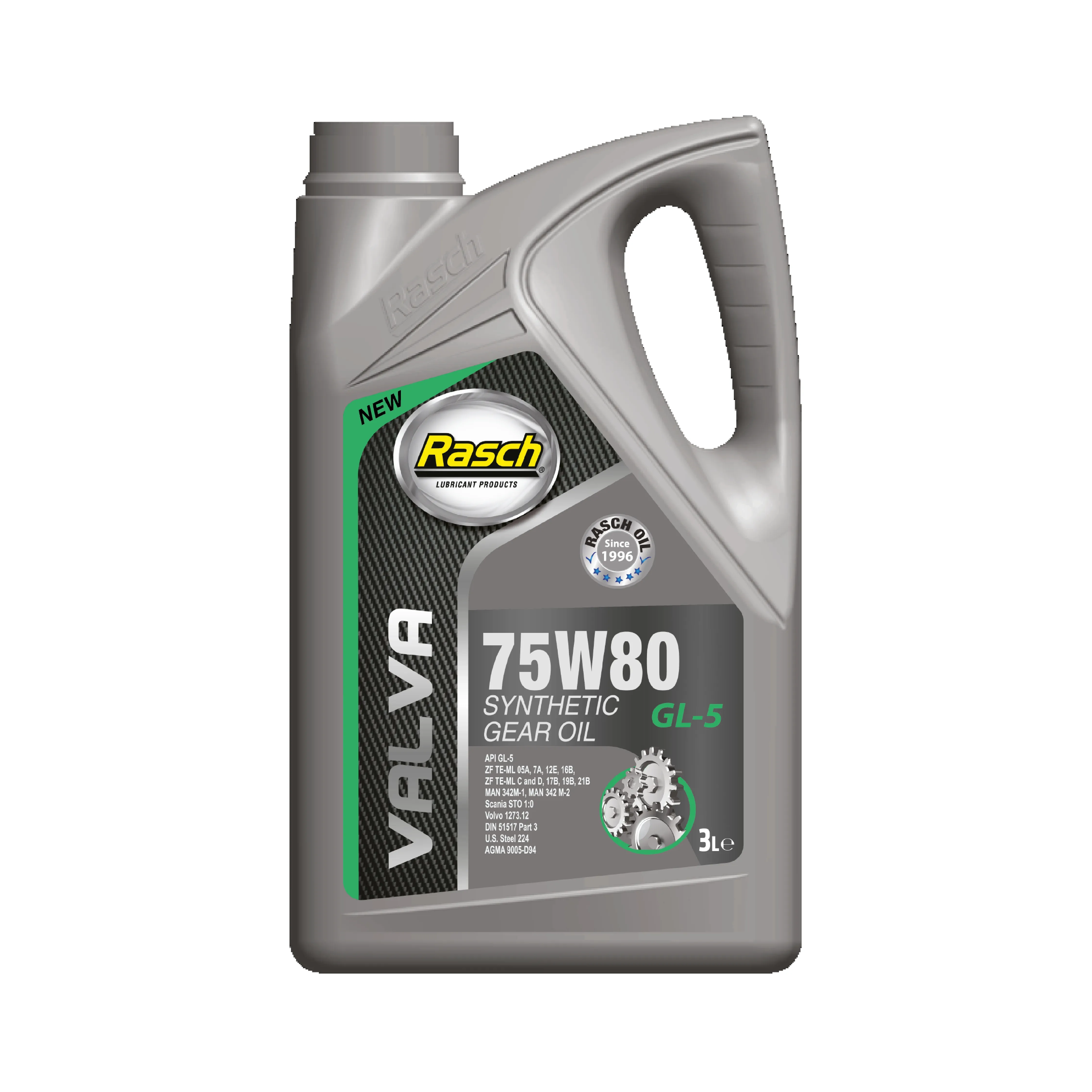 RASCH VALVA GEAR  OIL 75W80 GL-5 SYNT